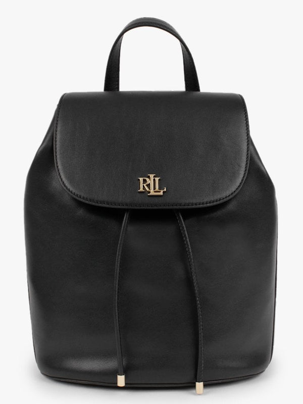 Lauren Ralph Lauren Winny 25 Black Leather Backpack – Daniel Footwear