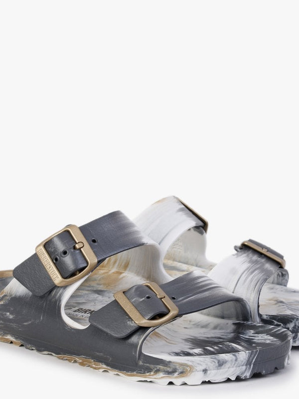 Arizona EVA Glamour Gold Multi Two Bar Mules