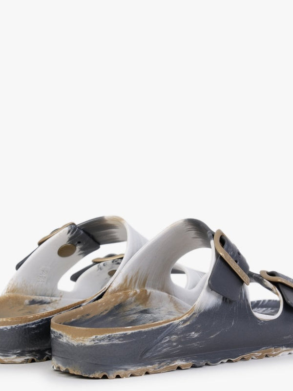 Arizona EVA Glamour Gold Multi Two Bar Mules