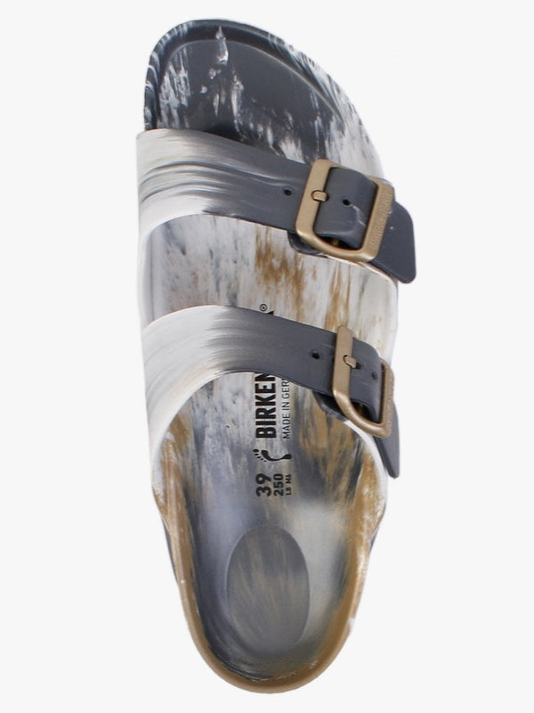 Arizona EVA Glamour Gold Multi Two Bar Mules