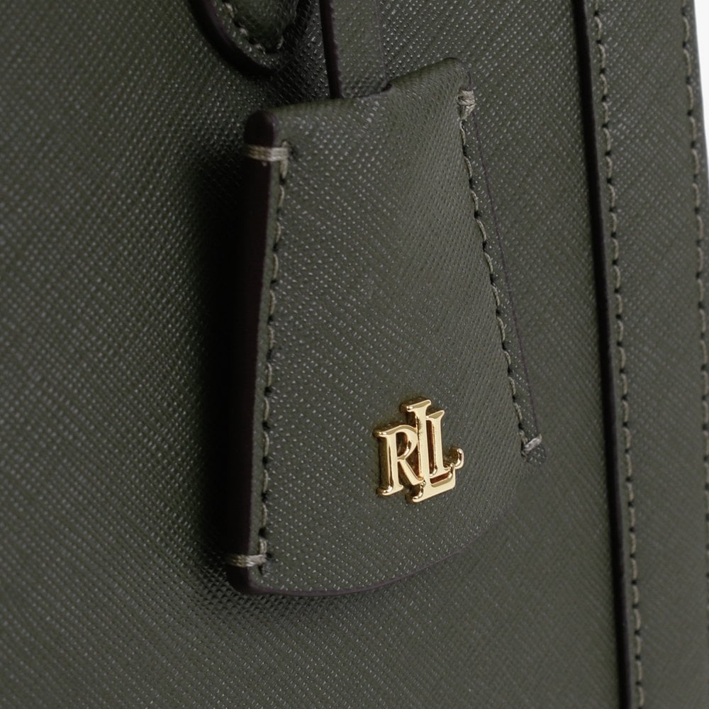 Brooke 27 Olive Leather Satchel Bag