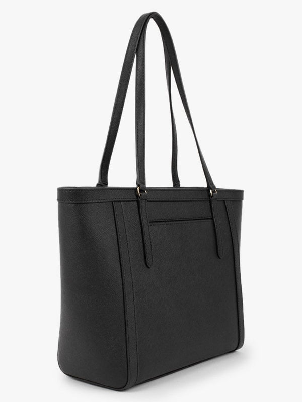Clare 25 Black Leather Tote Bag