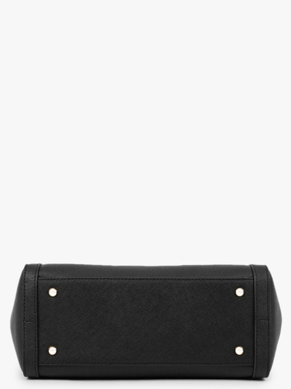 Clare 25 Black Leather Tote Bag