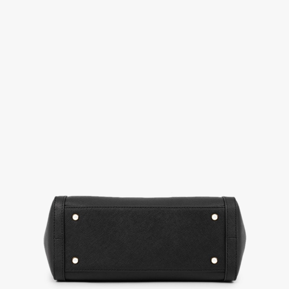 Clare 25 Black Leather Tote Bag