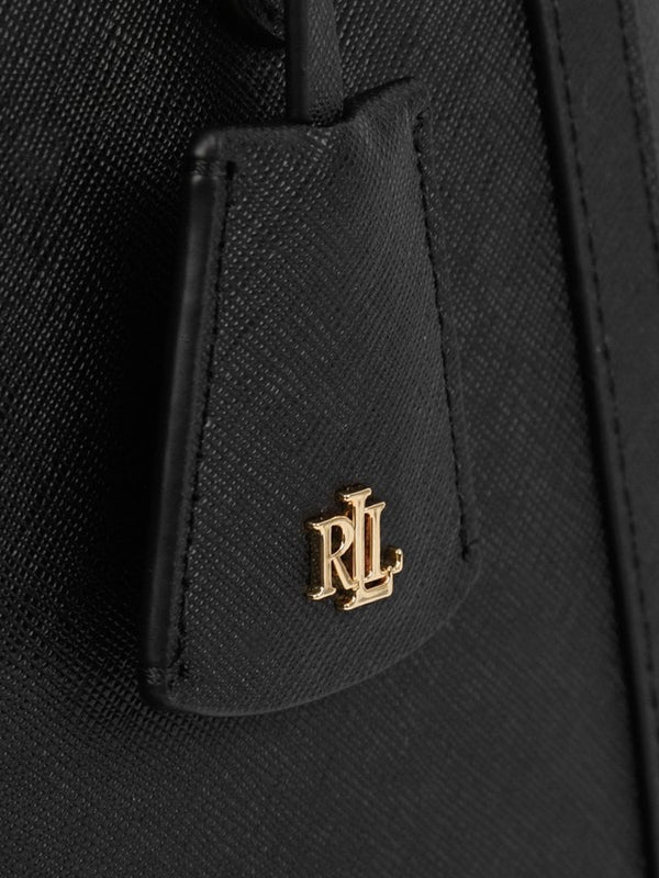 Clare 25 Black Leather Tote Bag