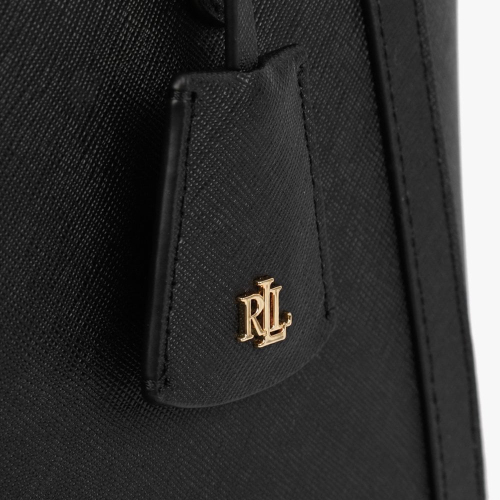 Clare 25 Black Leather Tote Bag