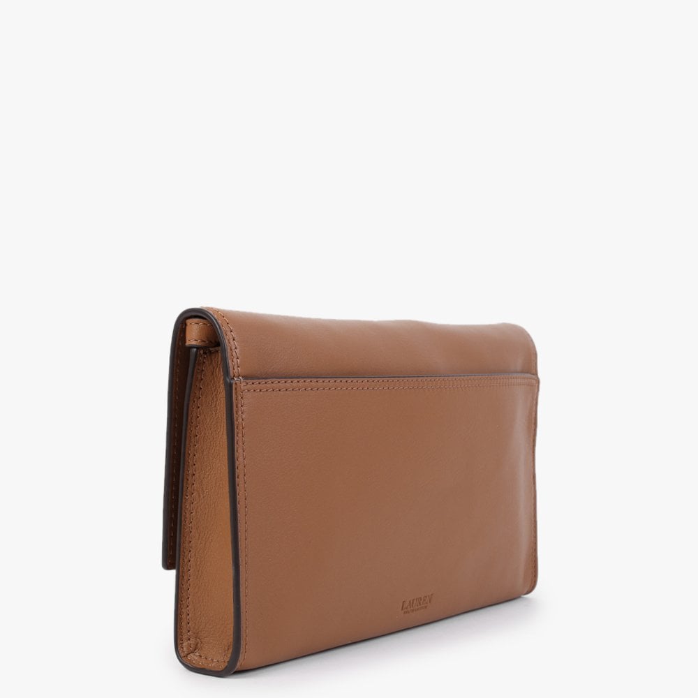 Evan 27 Lauren Tan Leather Clutch Bag