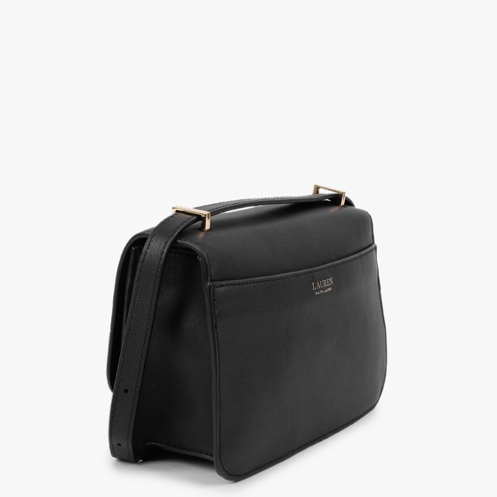 Sophee 22 Black Leather Shoulder Bag