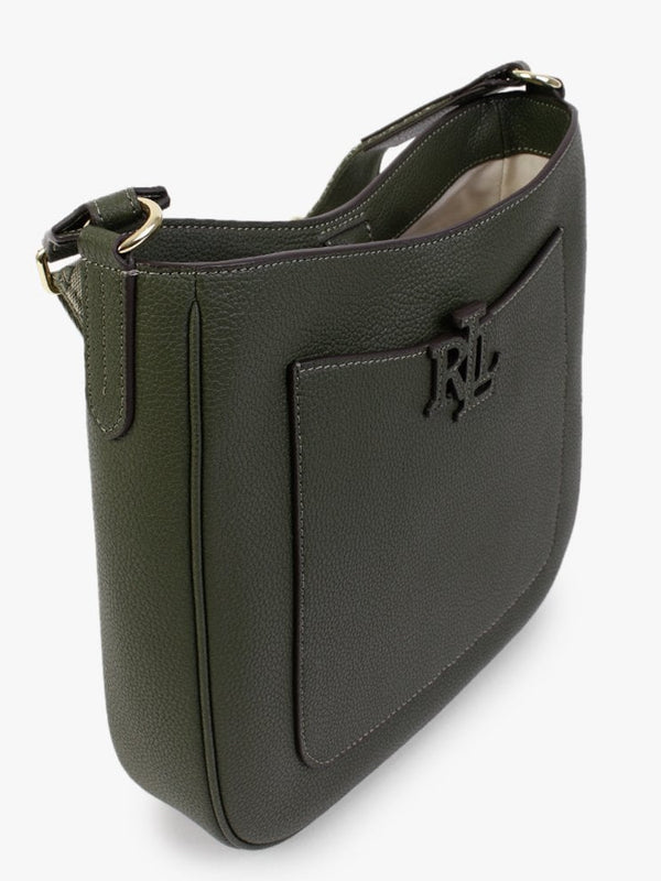 Cameryn 29 Olive Leather Cross-Body Bag