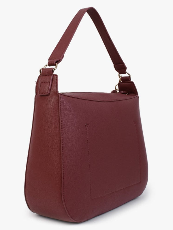 Noodles Bordeaux Hobo Bag