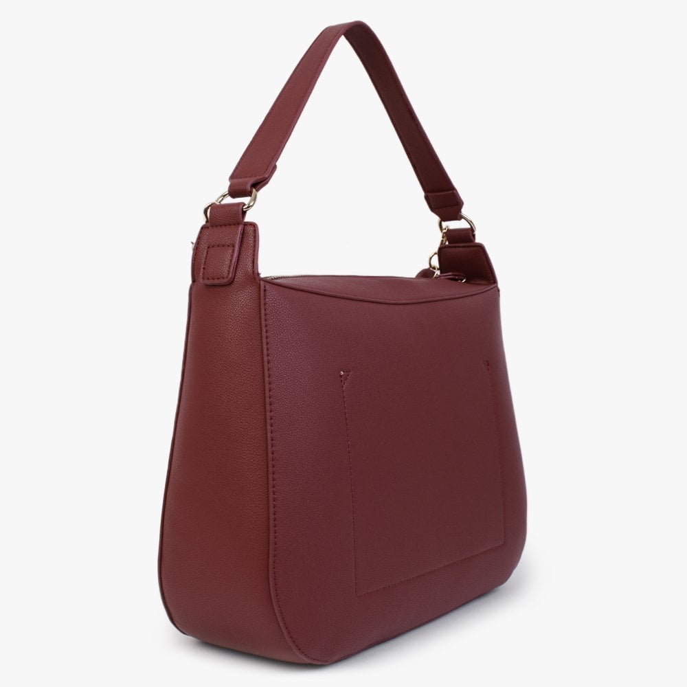 Noodles Bordeaux Hobo Bag