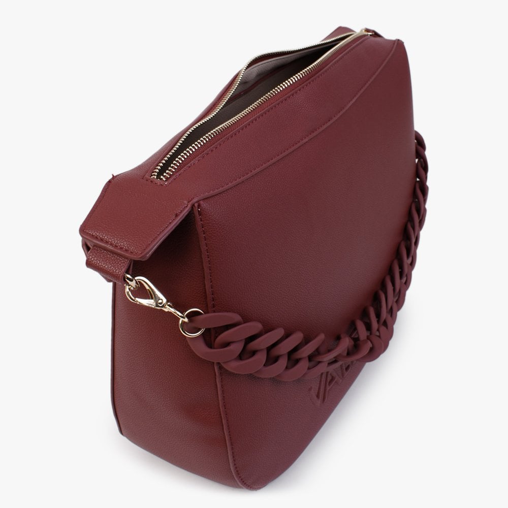 Noodles Bordeaux Hobo Bag