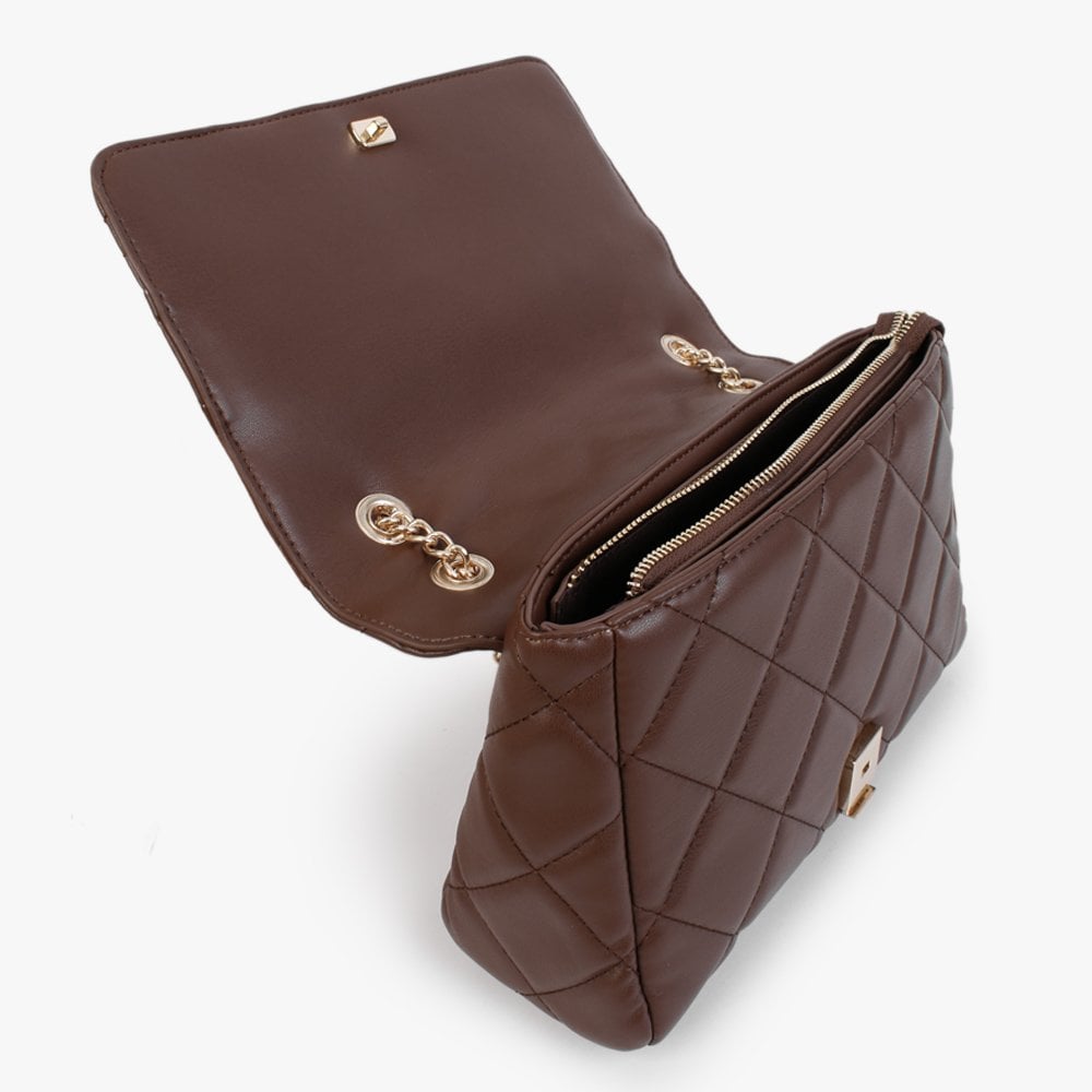 Ada Caffe Quilted Satchel Bag