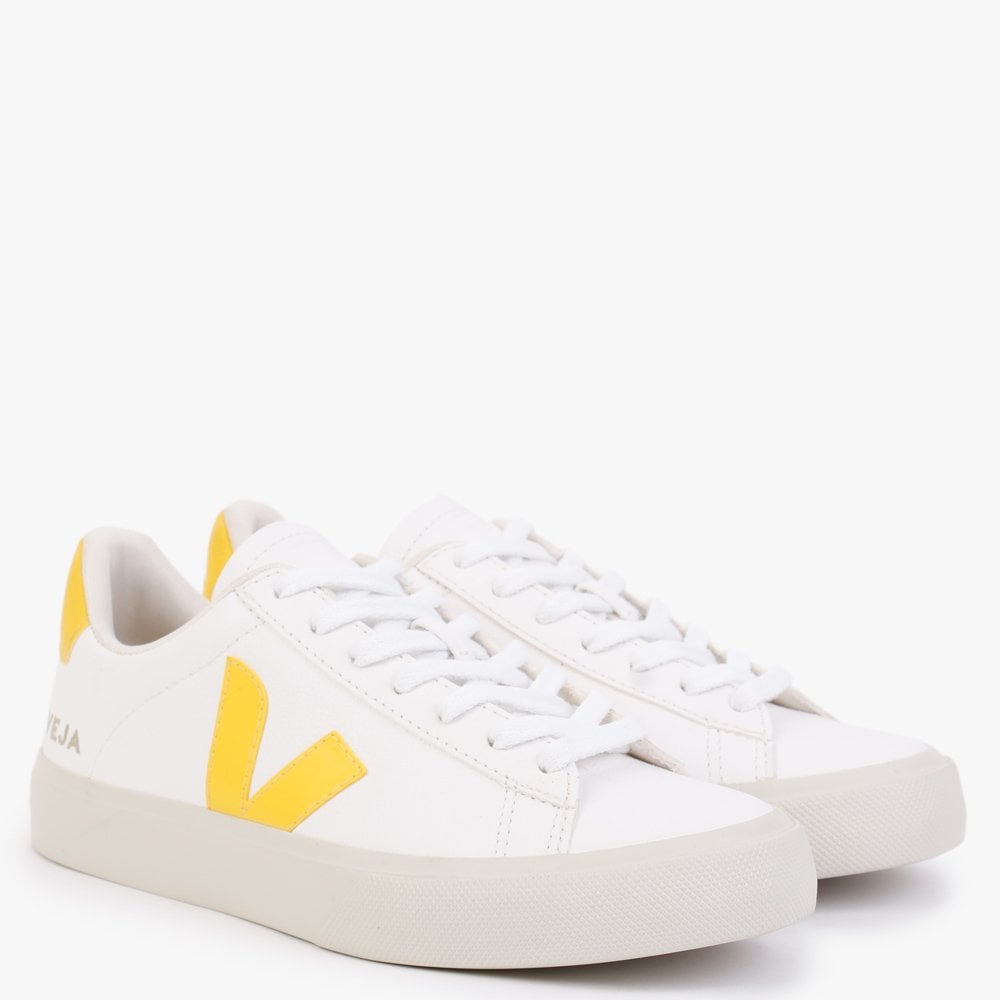 Campo Chromefree Leather Extra White Tonic Trainers