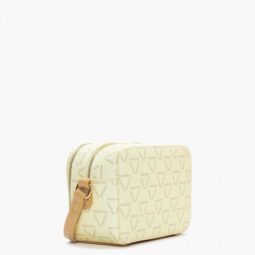 Liuto Ecru Multi Logo Camera Bag
