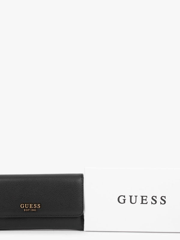 Kristle Black Trifold Pocket Wallet