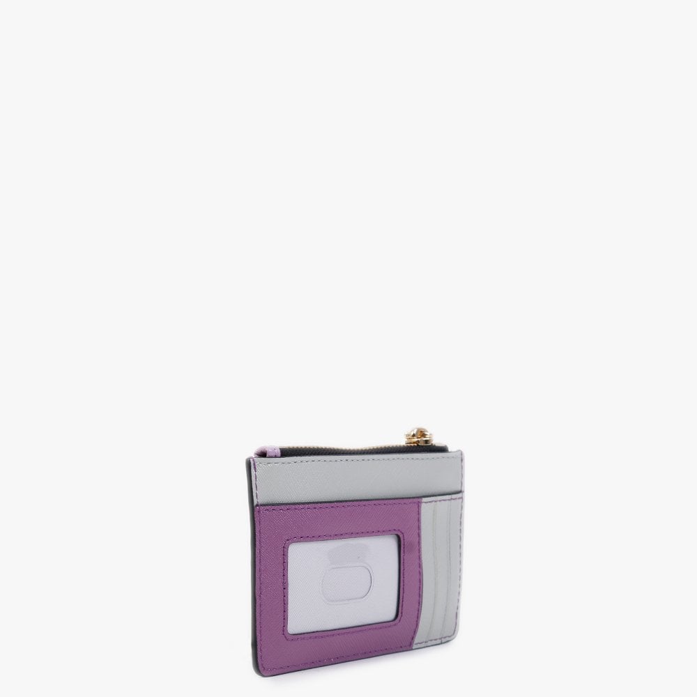 Snapshot Top Zip Regal Orchid Multi Leather Wallet