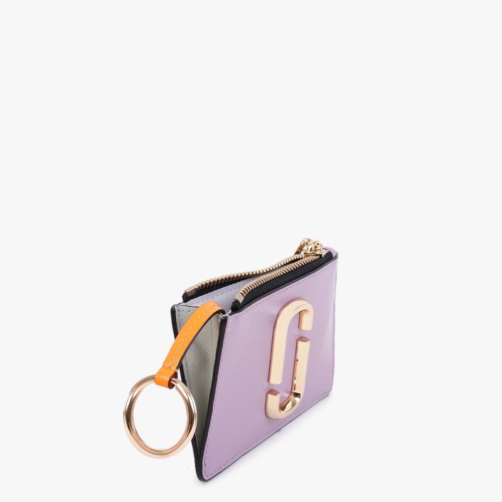 Snapshot Top Zip Regal Orchid Multi Leather Wallet