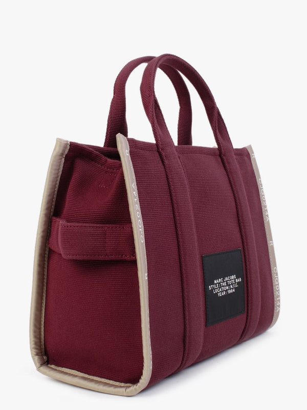 The Jacquard Small Traveler Merlot Tote Bag