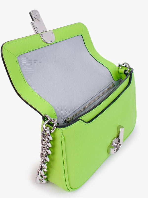 The J Marc Green Glow Leather Shoulder Bag