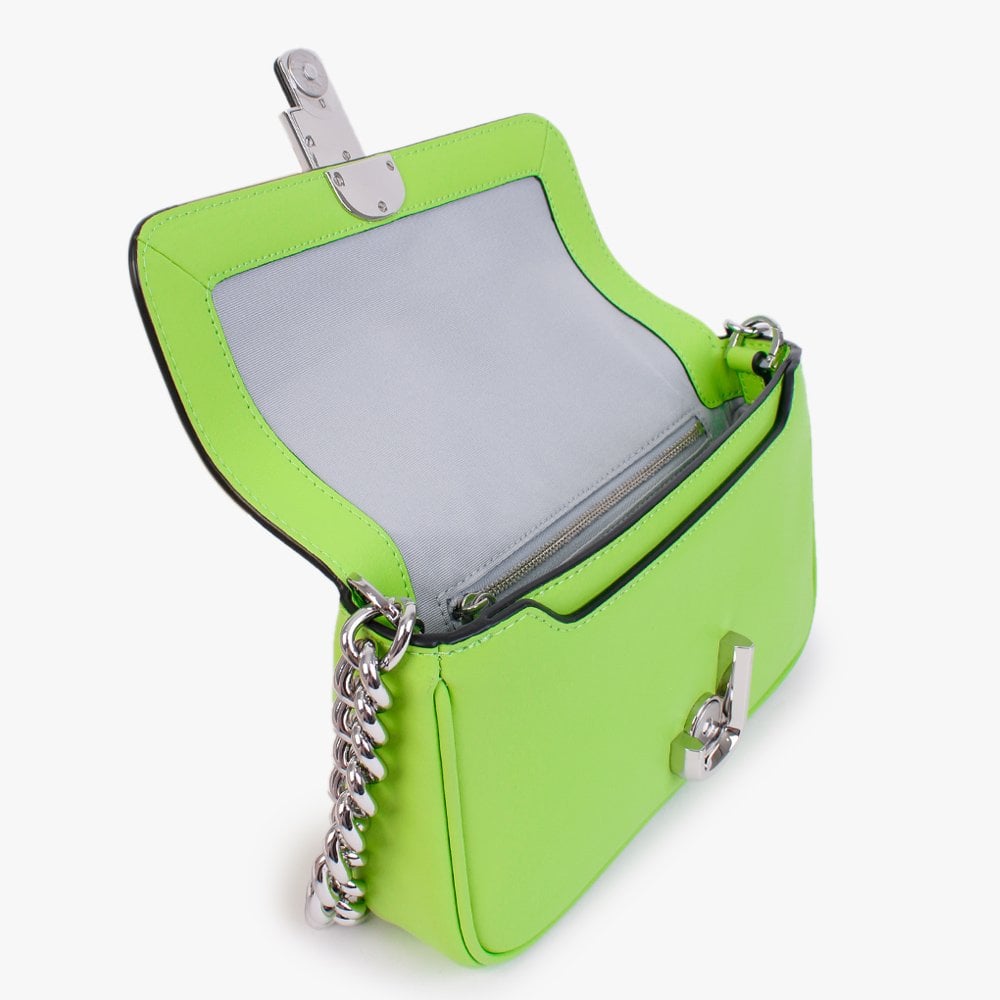 The J Marc Green Glow Leather Shoulder Bag