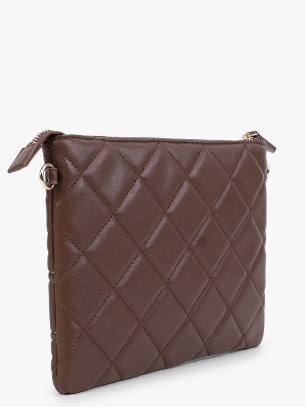 Ada Caffe Quilted Cross-Body Bag