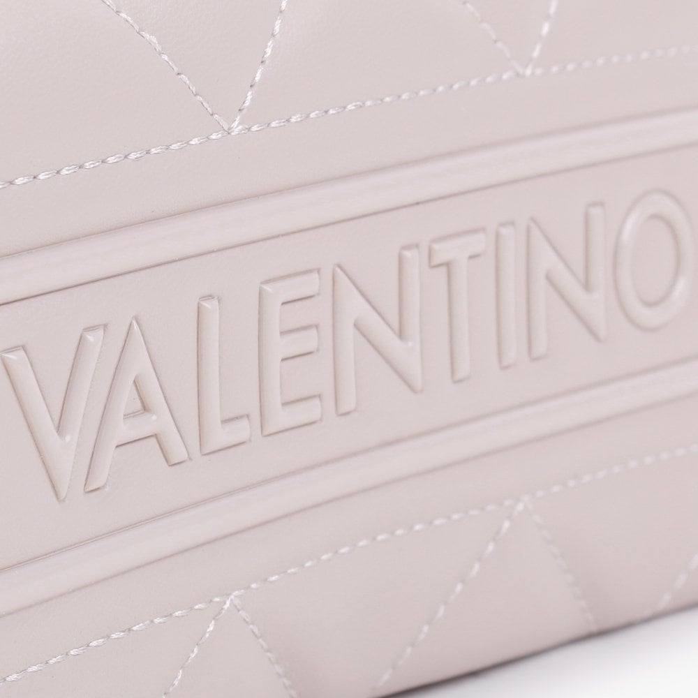 Ada Ecru Quilted Wallet
