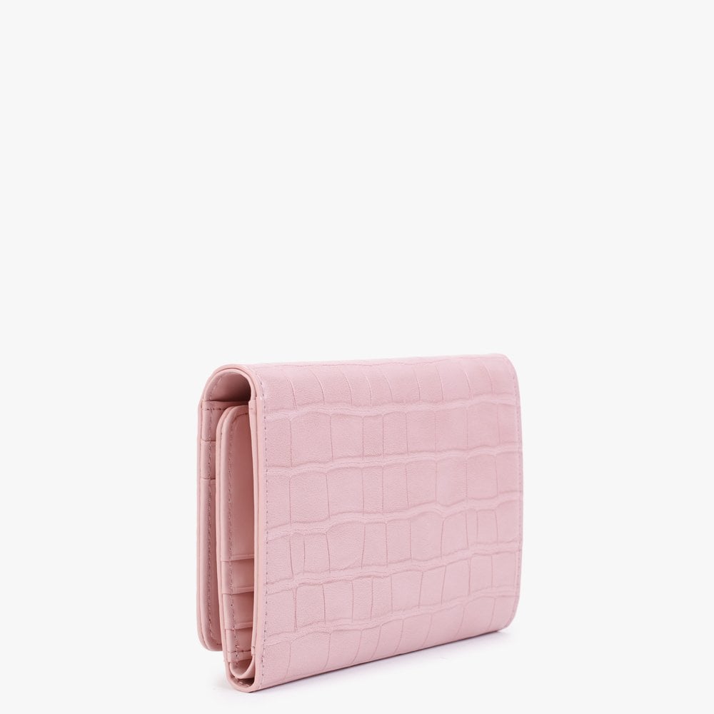 Satai Bifold Cipria Moc Croc Purse