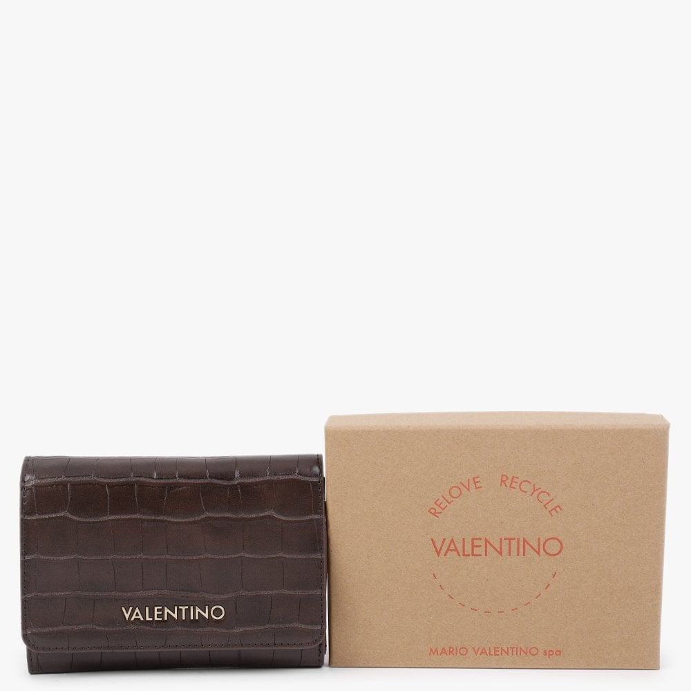 Satai Bifold Caffe Moc Croc Purse