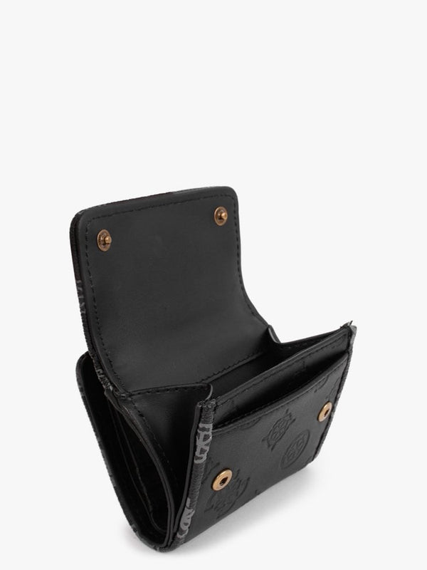 Abey Signature Black Logo Multi Card Purse