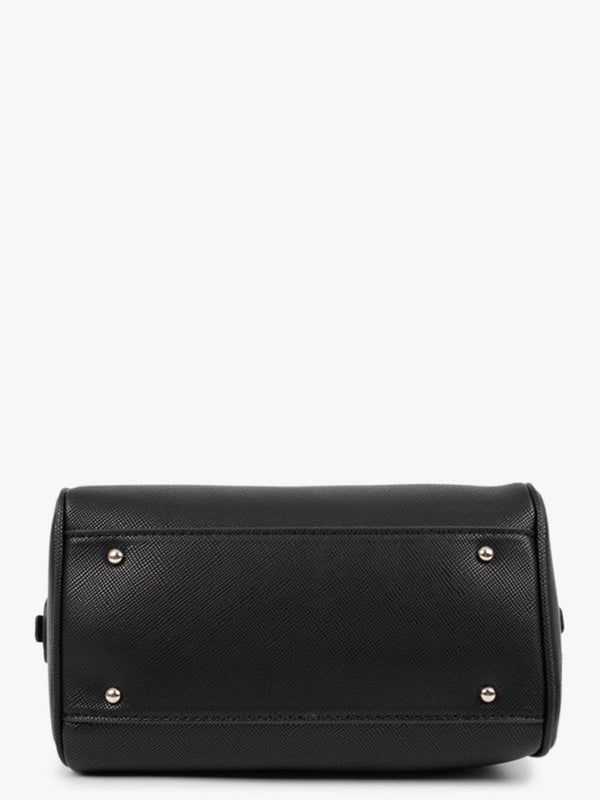 Noelle Black Box Satchel Bag