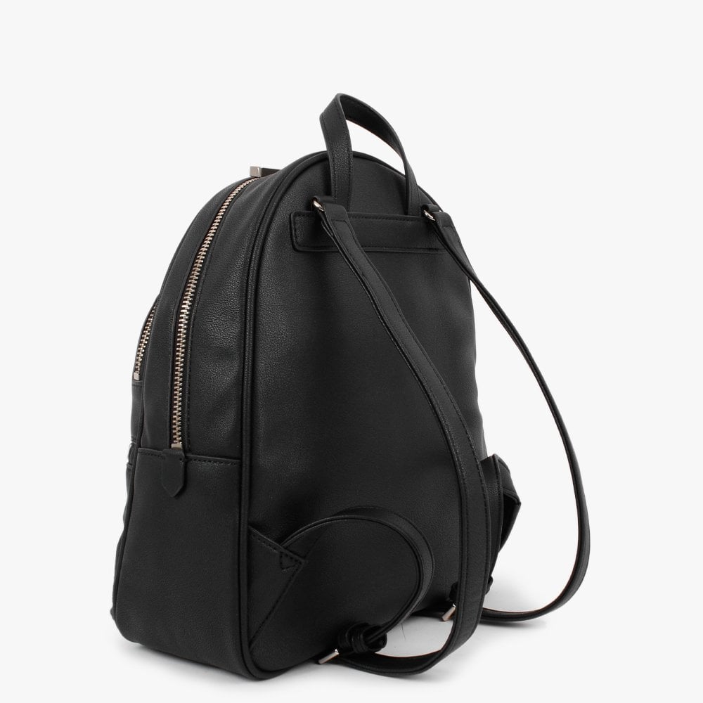 Large Manhattan Black Backpack