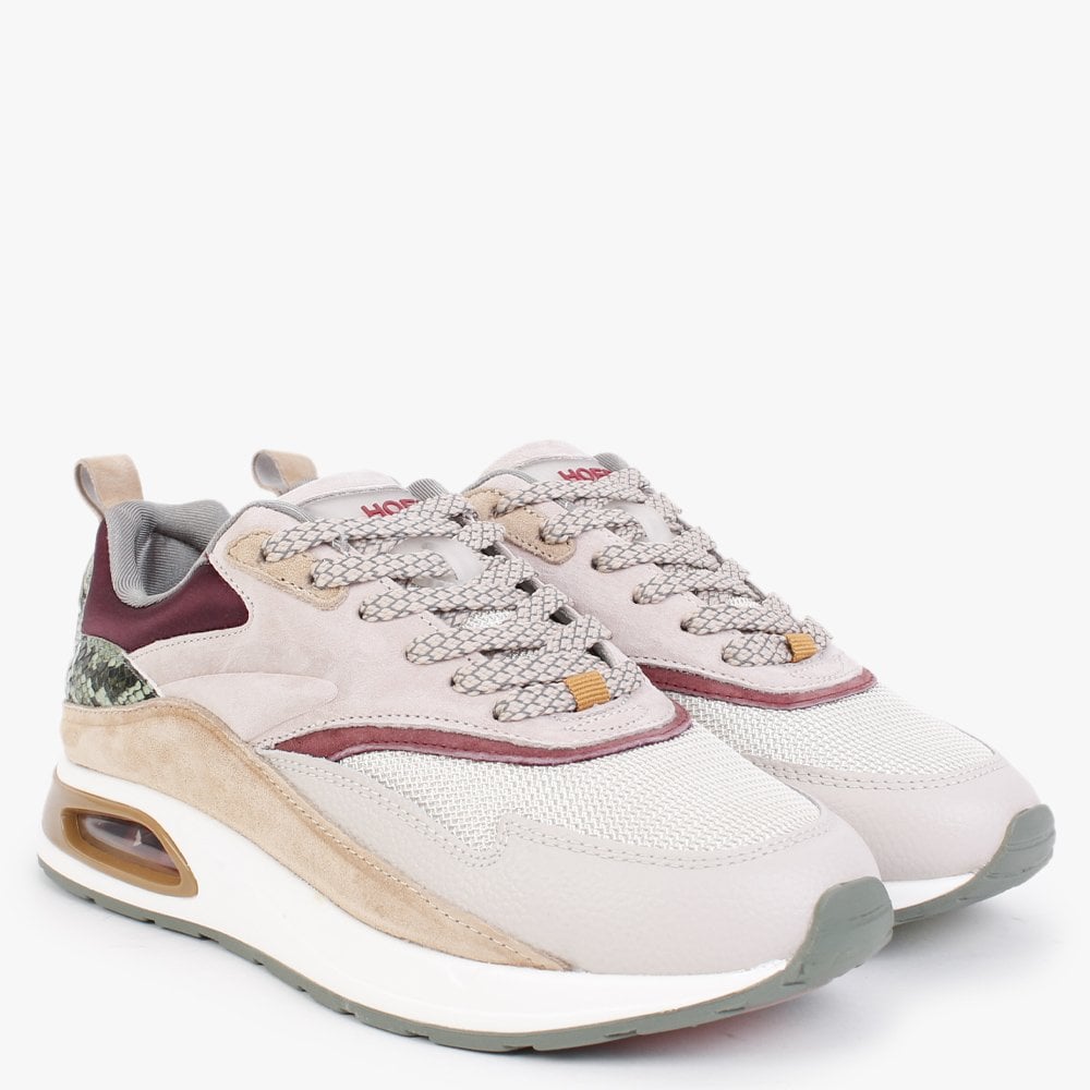 Skyline Notre Dame Multicoloured Leather Trainers