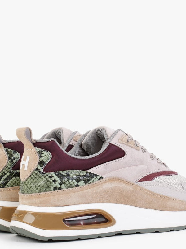 Skyline Notre Dame Multicoloured Leather Trainers