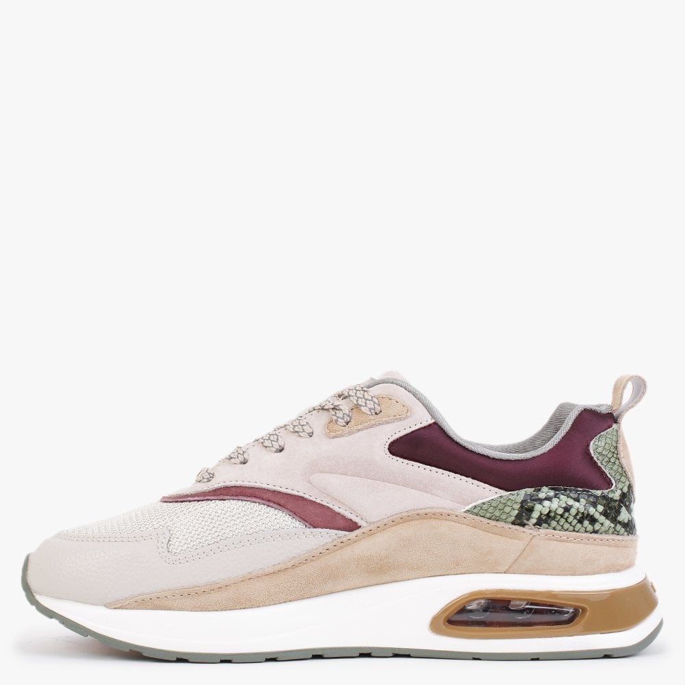 Skyline Notre Dame Multicoloured Leather Trainers