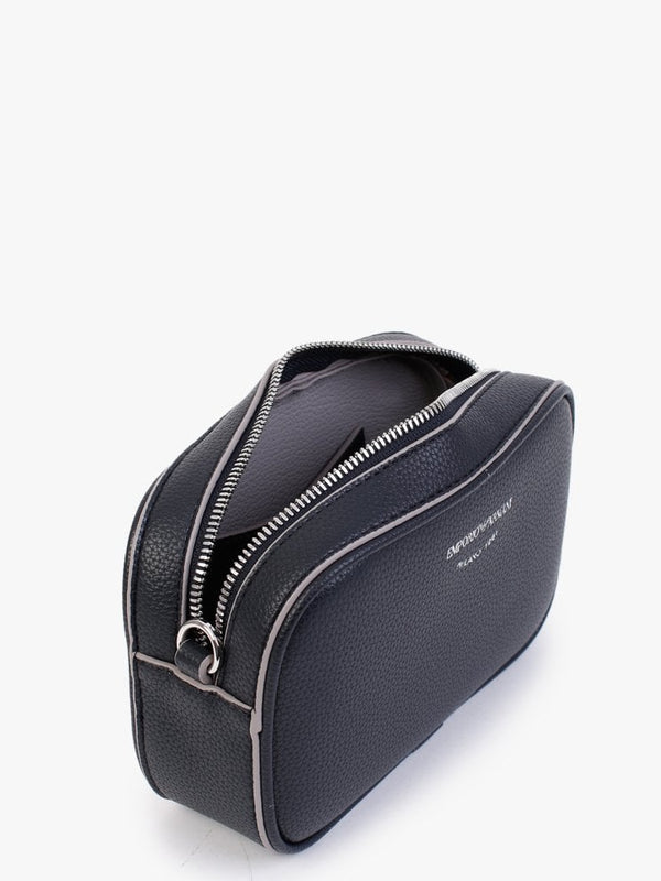 Lilly Navy Stone Pebbled Camera Bag