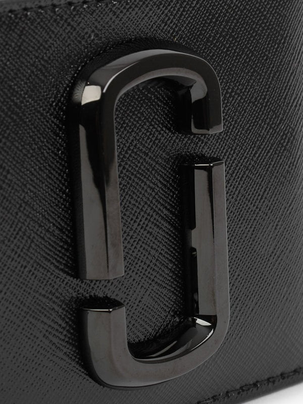 The Snapshot DTM Black Leather Top Zip Multi Wallet
