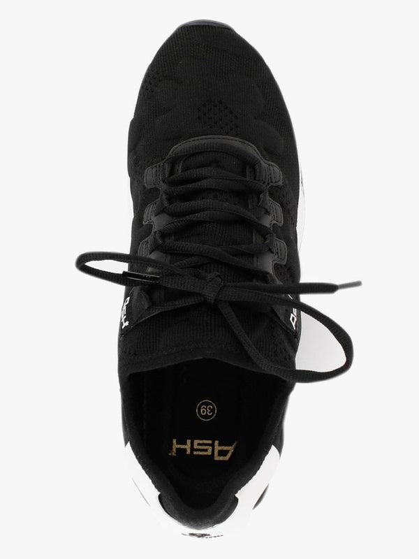Lift Flower Recycled Black Knitted Trainers
