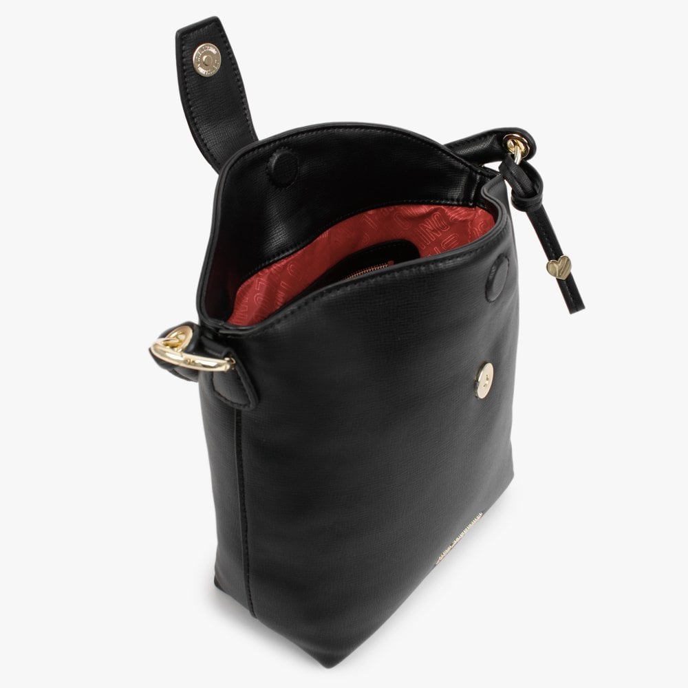 Saffiano Black Top Handle Bag
