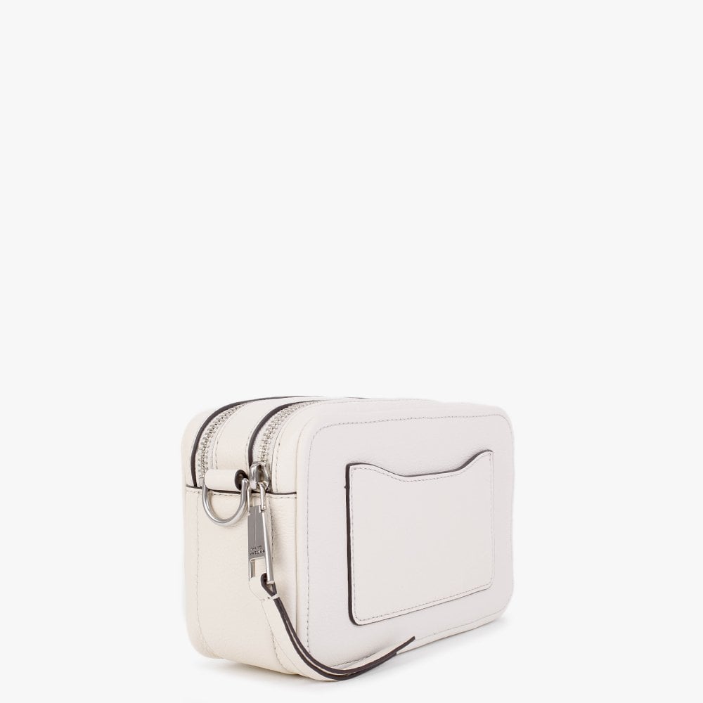 The Moto Shot Cloud White Multi Leather Camera Bag