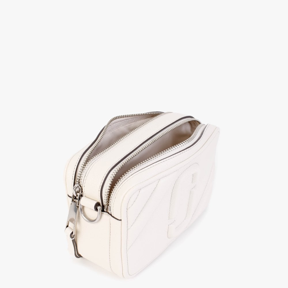 The Moto Shot Cloud White Multi Leather Camera Bag