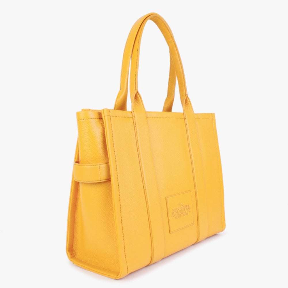 The Large Artisan Gold Leather Tote Bag