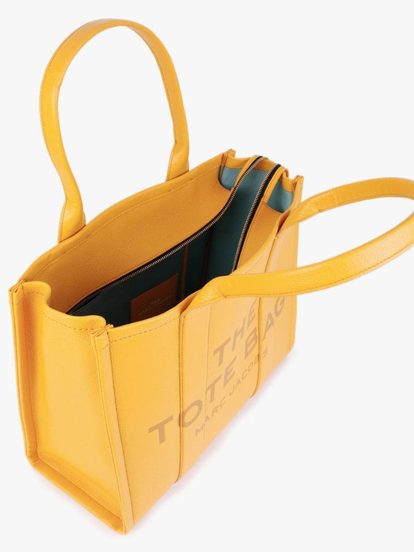The Large Artisan Gold Leather Tote Bag