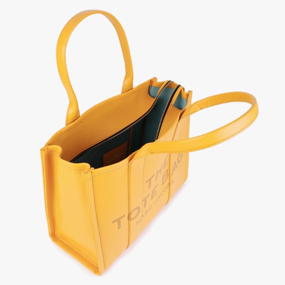 The Large Artisan Gold Leather Tote Bag