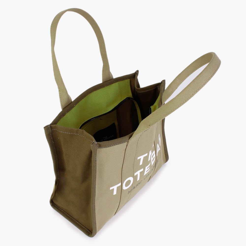 The Colorblock Large Slate Green Multi Tote Bag