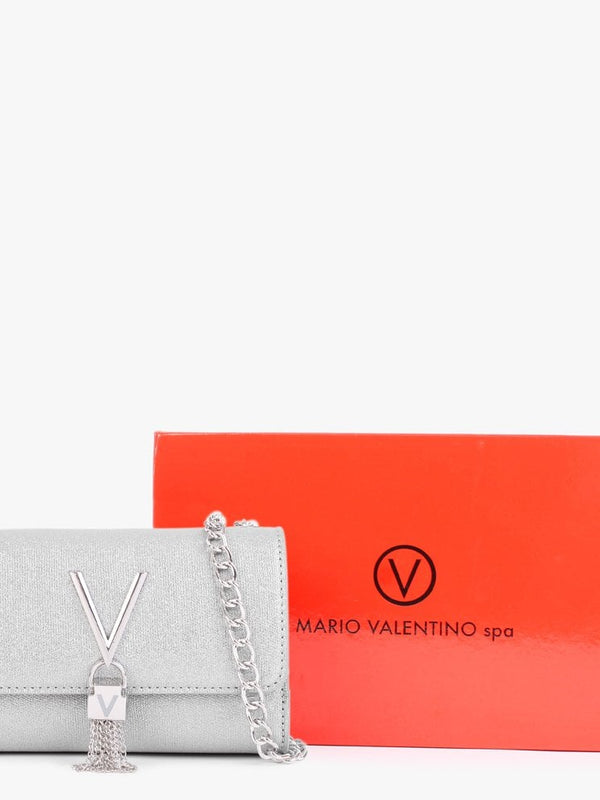 Divina Silver Shoulder Bag