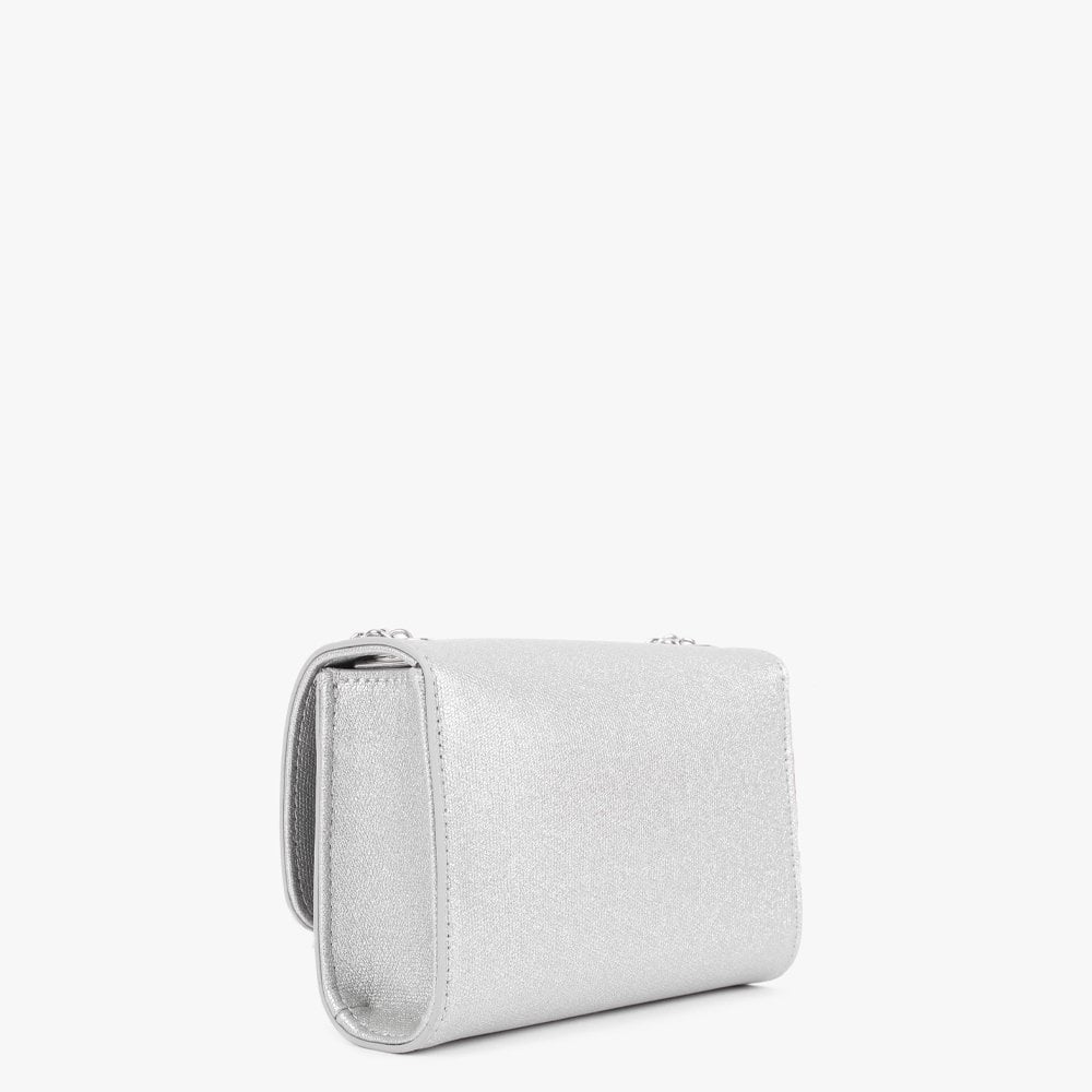 Divina Silver Shoulder Bag