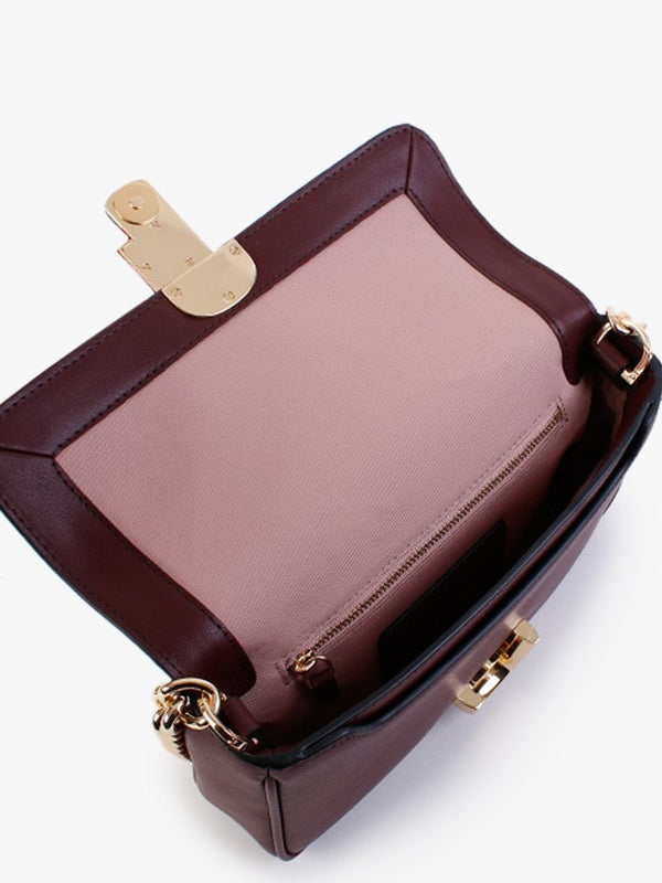 The J Marc Chianti Leather Shoulder Bag