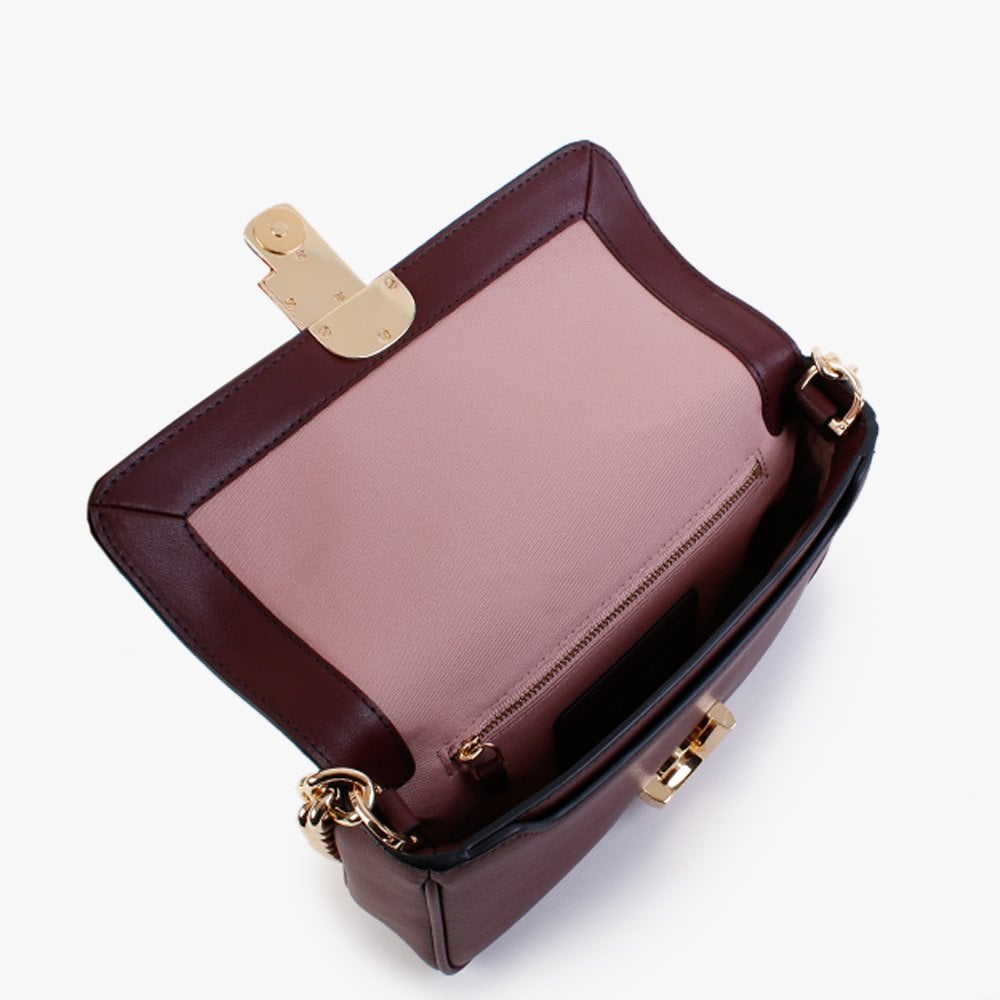 The J Marc Chianti Leather Shoulder Bag