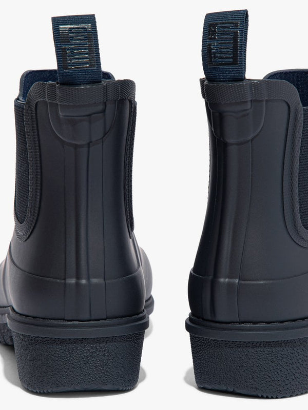 Wonderwelly Midnight Navy Chelsea Wellington Boots